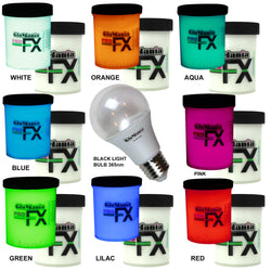 ProFX GID Invisible Neutral Glow in the Dark Strontium Aluminate acrylic paint