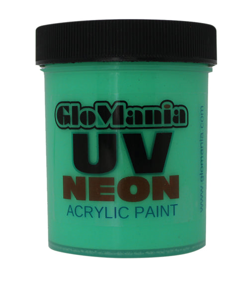 DirectGlow 2oz UV Blacklight Reactive Fluorescent Acrylic Paints (12 Color  Assortment) 