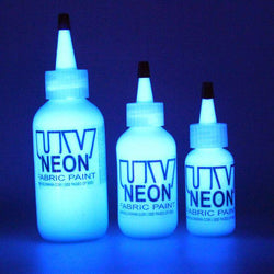 Glow in The Dark Day Visible UV Neon Black Light Reactive Paint 10 col