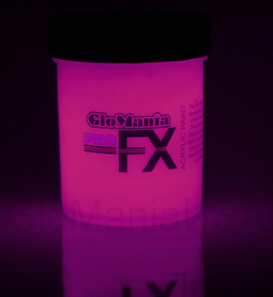 Glominex Blacklight UV Reactive Paint Pint - Purple